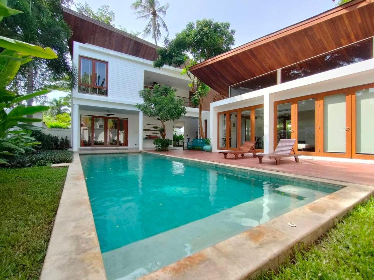 Pranaluxe 3 Bedroom Pool Villa Ban Pak Nam Pran Exterior photo