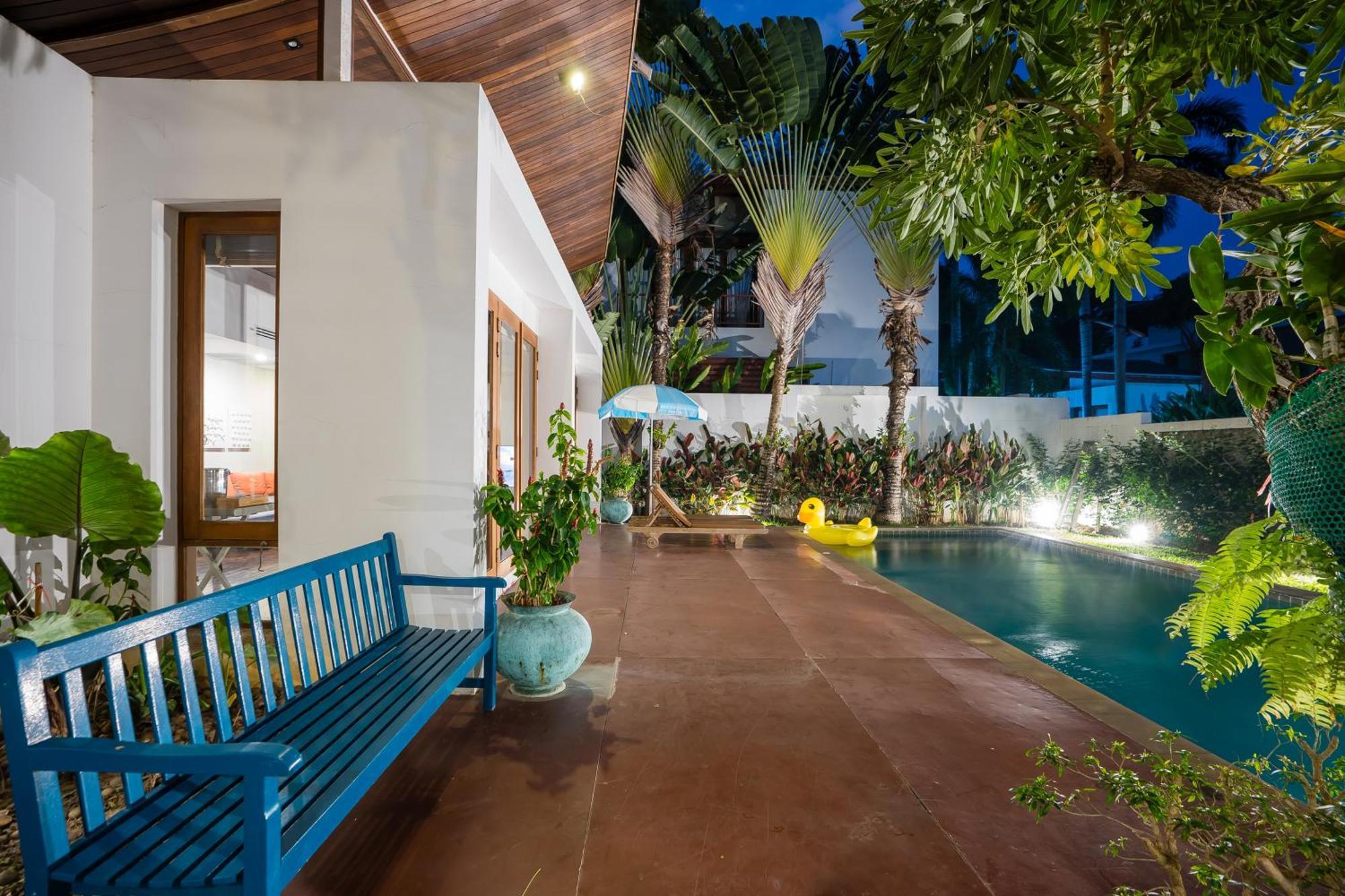 Pranaluxe 3 Bedroom Pool Villa Ban Pak Nam Pran Exterior photo
