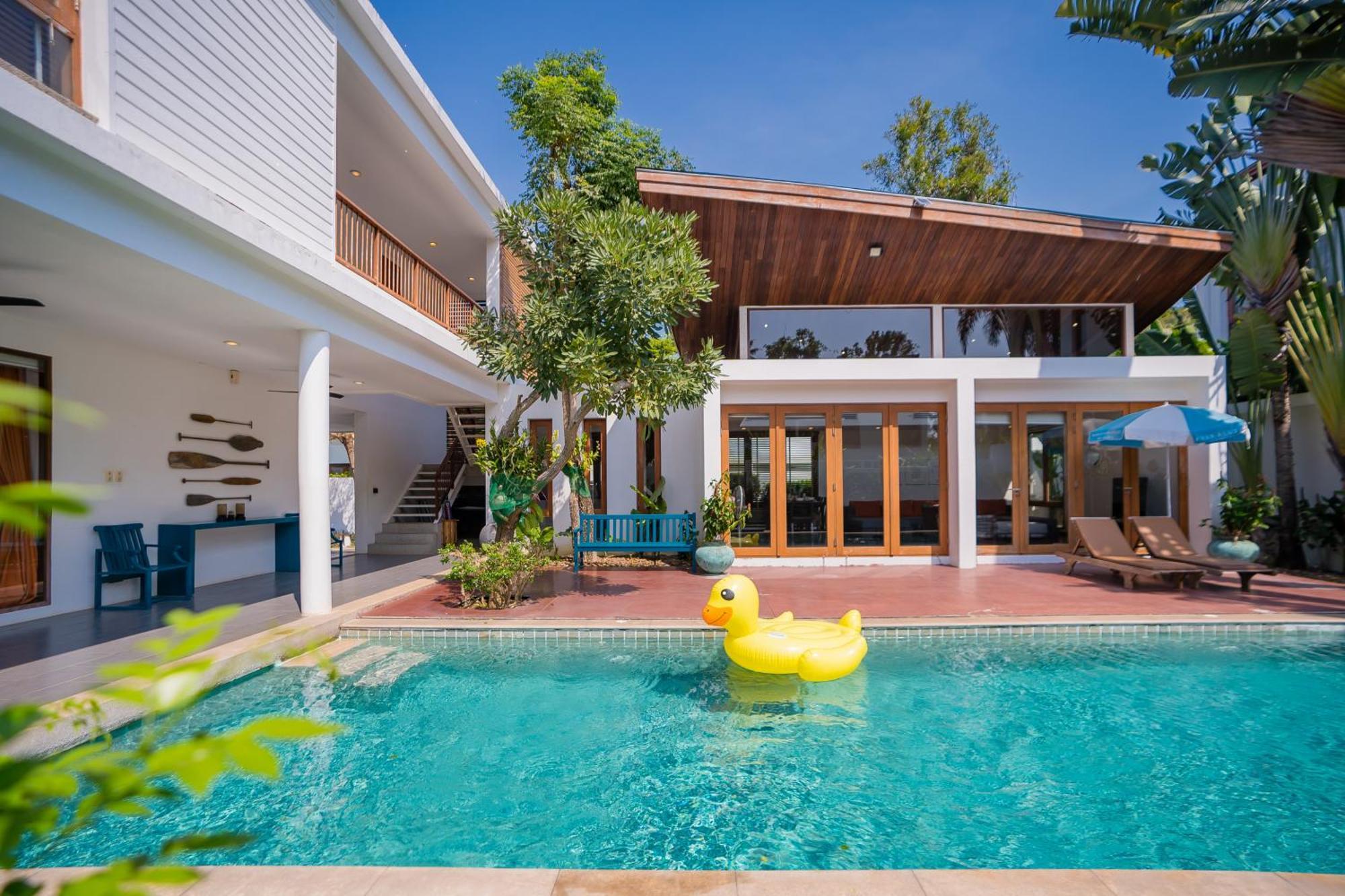 Pranaluxe 3 Bedroom Pool Villa Ban Pak Nam Pran Exterior photo