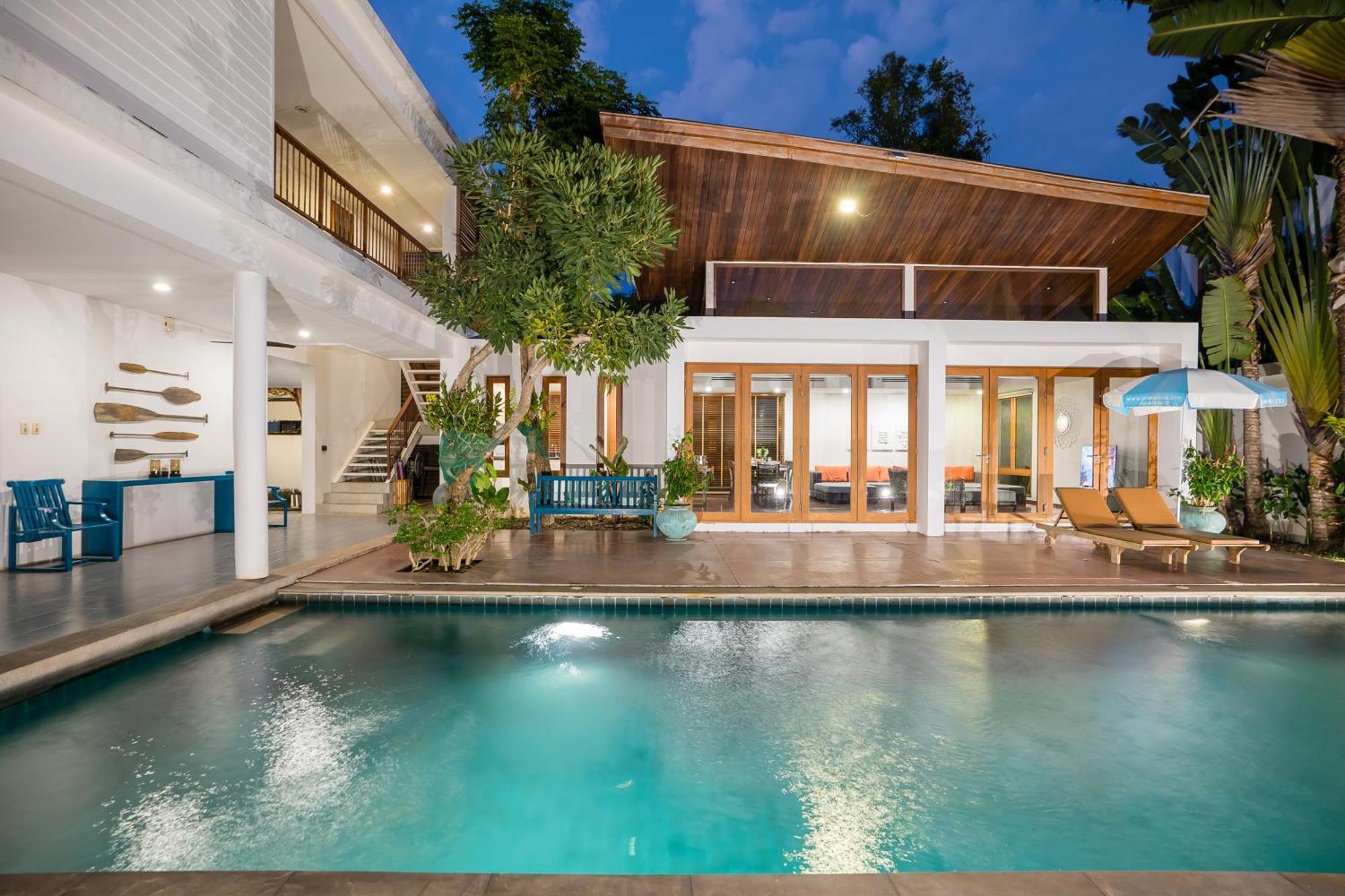 Pranaluxe 3 Bedroom Pool Villa Ban Pak Nam Pran Exterior photo