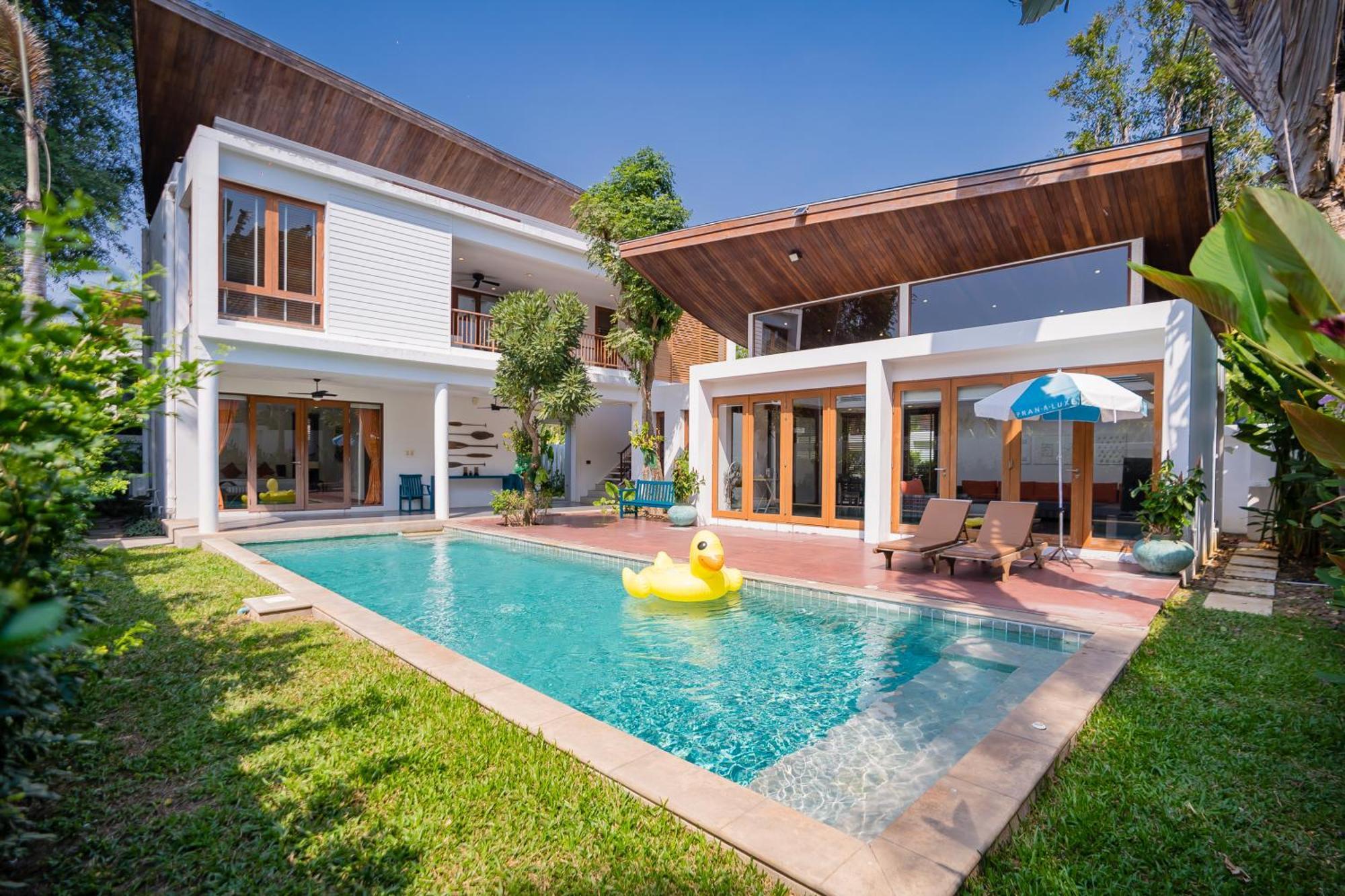 Pranaluxe 3 Bedroom Pool Villa Ban Pak Nam Pran Exterior photo