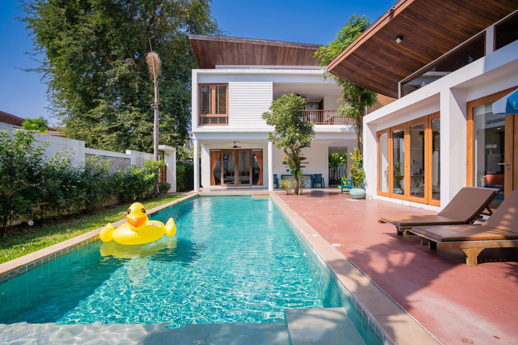 Pranaluxe 3 Bedroom Pool Villa Ban Pak Nam Pran Exterior photo