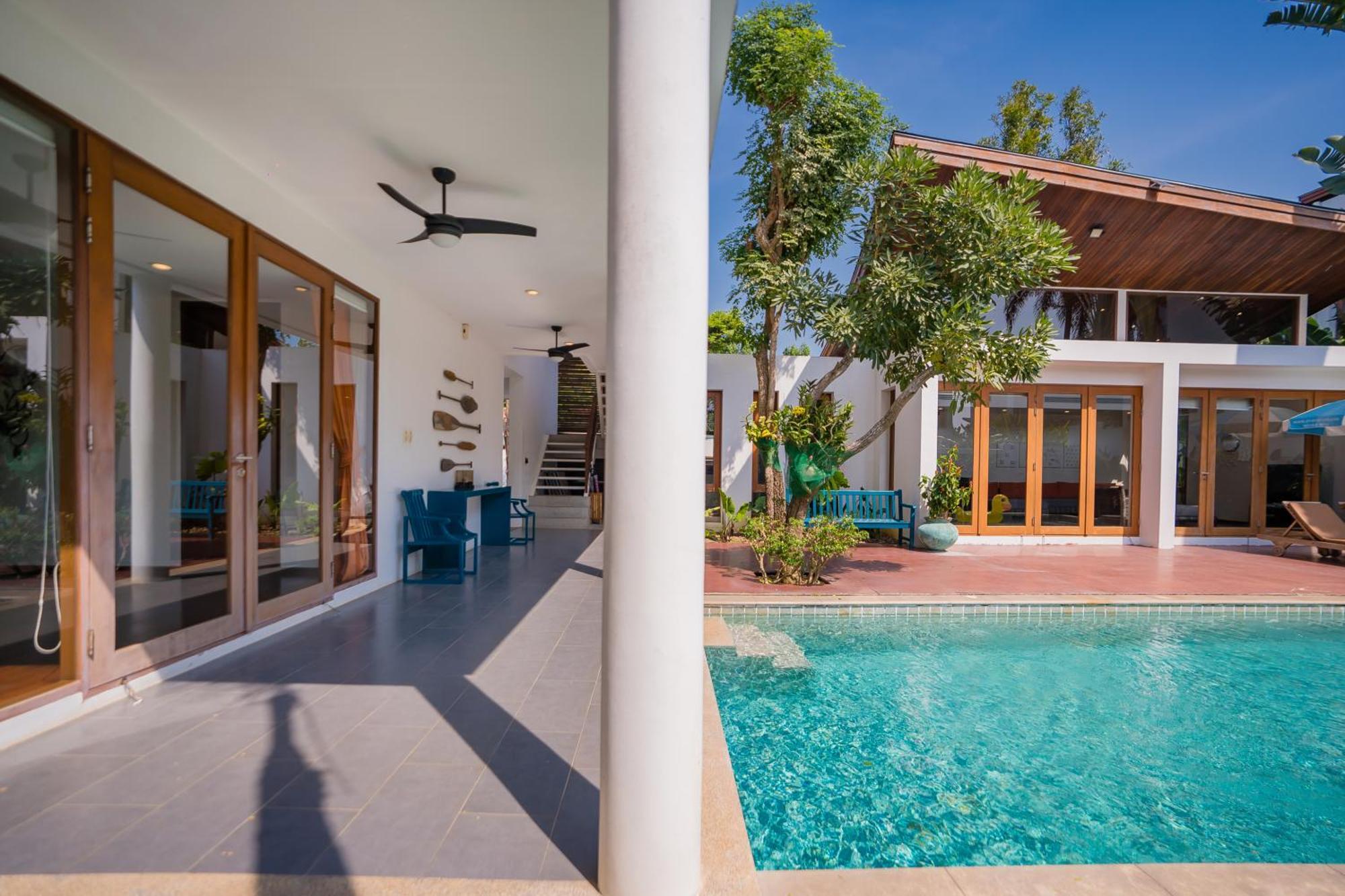 Pranaluxe 3 Bedroom Pool Villa Ban Pak Nam Pran Exterior photo