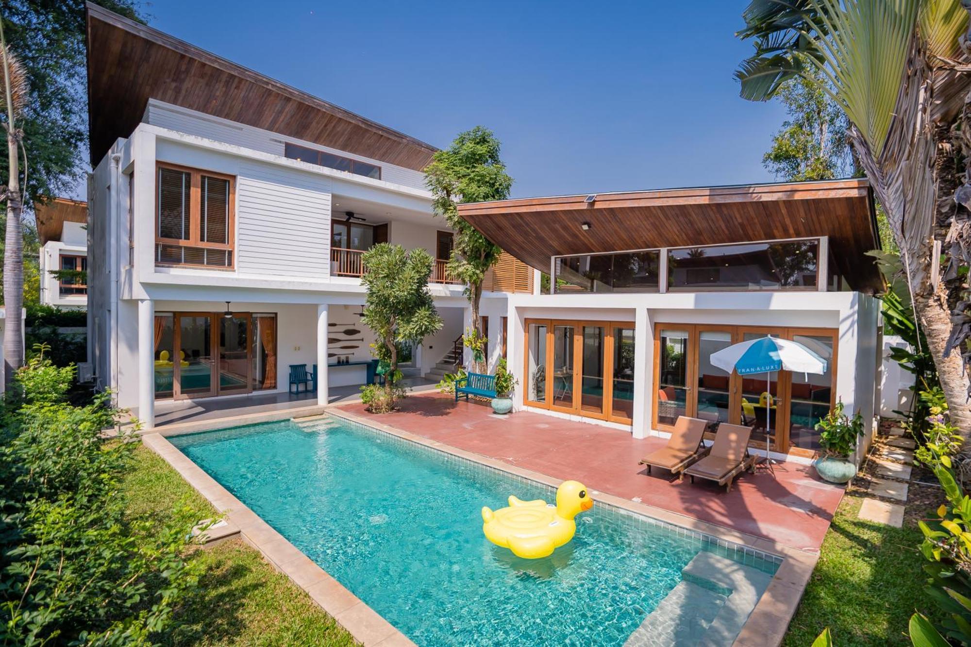 Pranaluxe 3 Bedroom Pool Villa Ban Pak Nam Pran Exterior photo